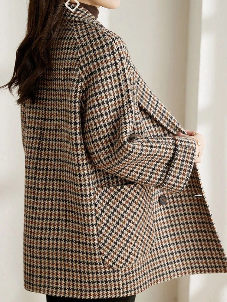 Margot – Women's Checkered Jacket