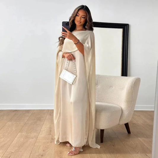 Ayla – Women's Refined Cape Maxi Dress