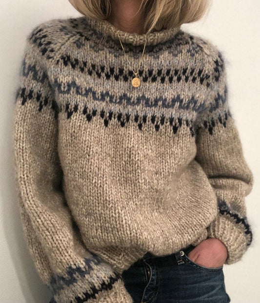Hafsa – Women's Fair Isle Sweater
