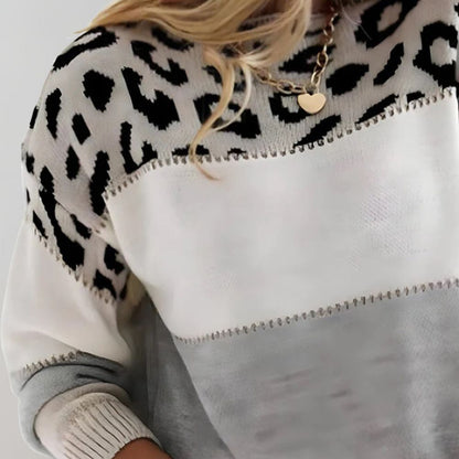 Nelly – Women's Leopard Print Sweater