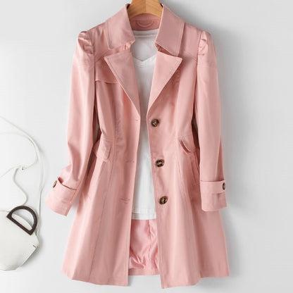 Imogen – Women’s Button-Up Trench Coat