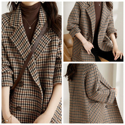 Margot – Women's Checkered Jacket