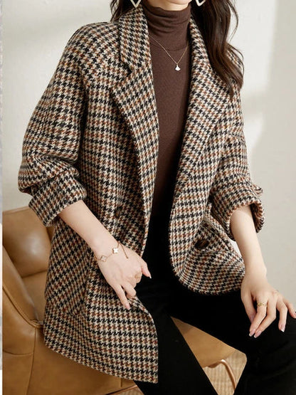 Margot – Women's Checkered Jacket
