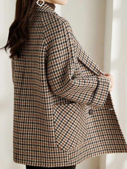 Margot – Women's Checkered Jacket