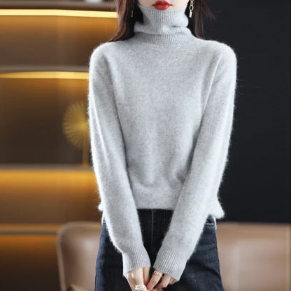 Kennedy – Women's Chic Knit Turtleneck Pullover